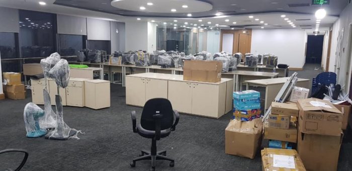 Chuyển văn phòng trọn gói tại Hà Nội